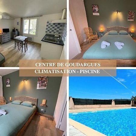 Apartamento Le Pitchoun - Clim - Piscine Goudargues Exterior foto